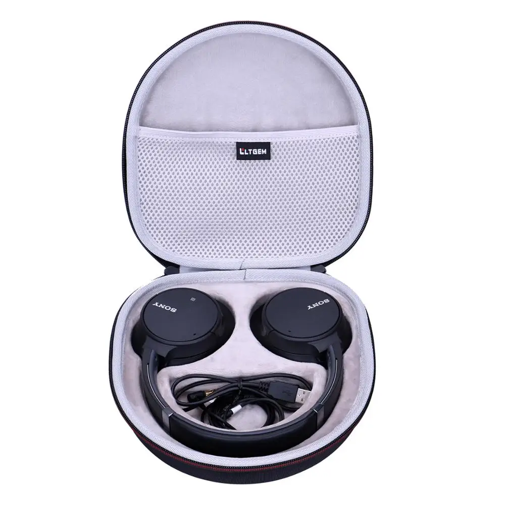 Ltgem Eva Waterdichte Draagtas Hard Case Voor Sony Noise Cancelling Hoofdtelefoon WH-CH700N