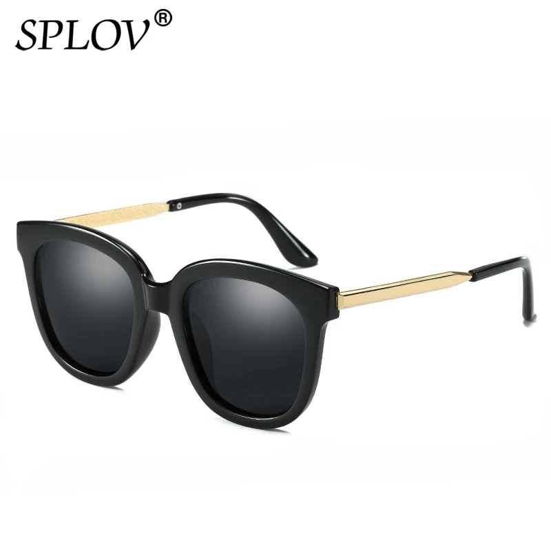 

SPLOV New Polarized Cat Eye Sunglasses Luxury Women Brand Designer Mirrored Sun Glasses Vintage Female Eyewear Oculos De So