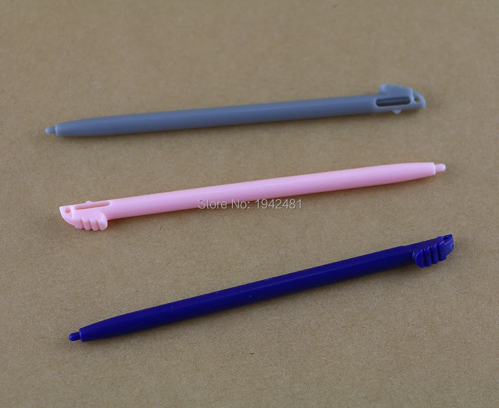 3DS XL LL 3DSXL 3DSLL용 다채로운 플라스틱 터치 스크린 스타일러스 펜 500개