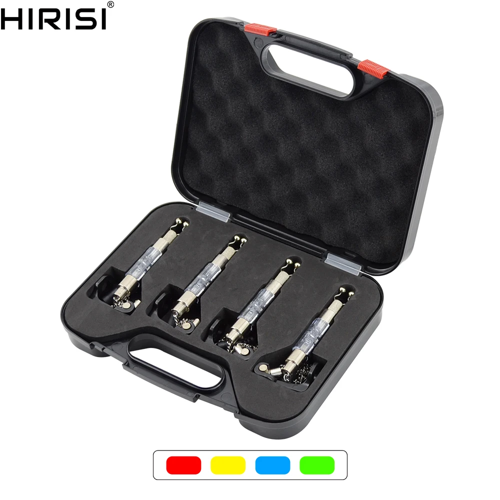 

Carp fishing swinger 4pcs in box fit fishing alarms fishing bite indicator drop off chain hanger for carp fishing