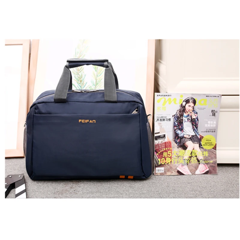 New Fashion Waterproof Men  Travel Bags Carry Luggage Bags Portable Travel Tote Weekend Bag Crossbody Handbag