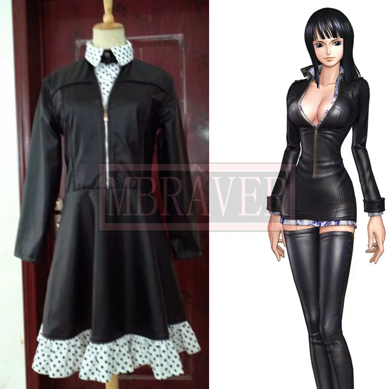 

Nico Robin Cosplay Black Purple Womens Cosplay Costume Halloween Christmas Party Uniform Custom Made Any Size