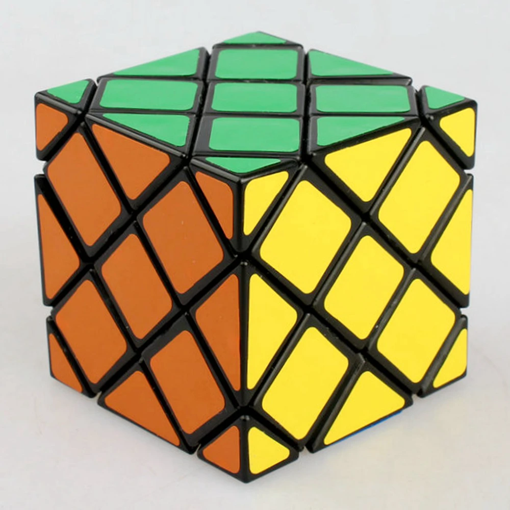 Lanlan Abs 56Mm 4X4X4 Master Skew Cube Speed Magic Cube Puzzel Game Cubes Educatief Speelgoed voor Kids Kinderen Verjaardagscadeau