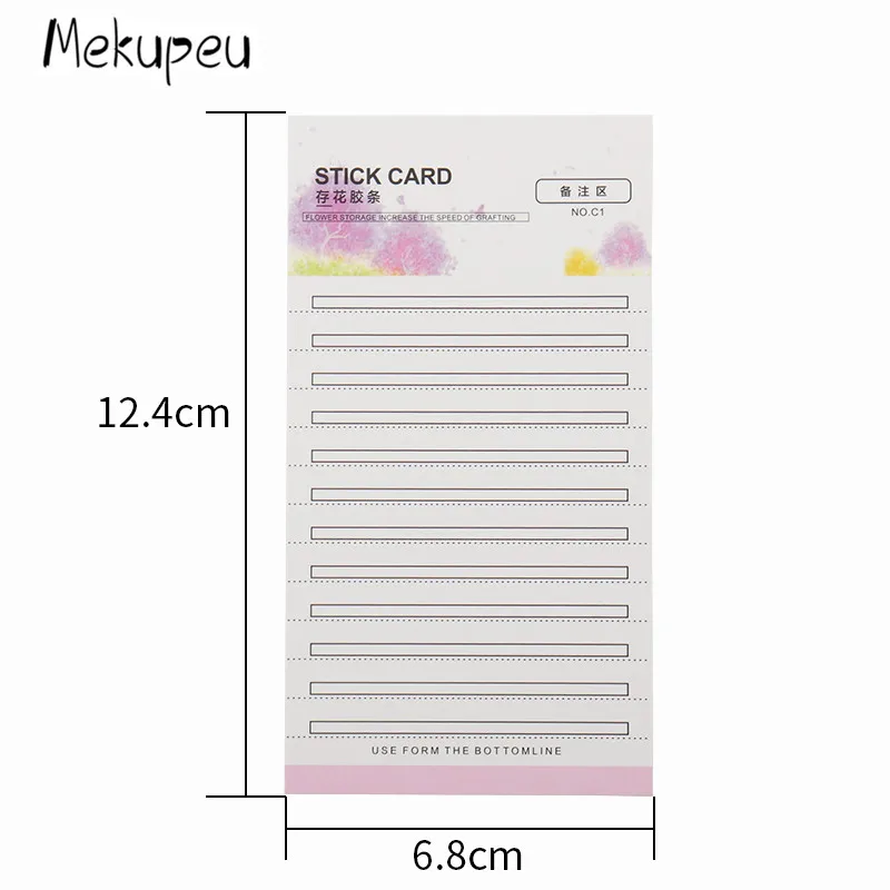 Lash Stand Eyelash Glue Pallet 10pcs/lot Eyelash Extension Tools Lashes Holder Sticker Pads Stand