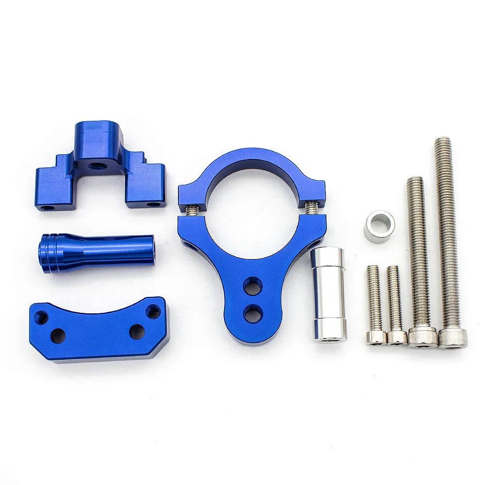 

Aluminum Motorcycle Adjustable Steering Stabilizer Damper Mounting Bracket Support Kit For Yamaha YZF R3 R25 MT25 2015 - 2017