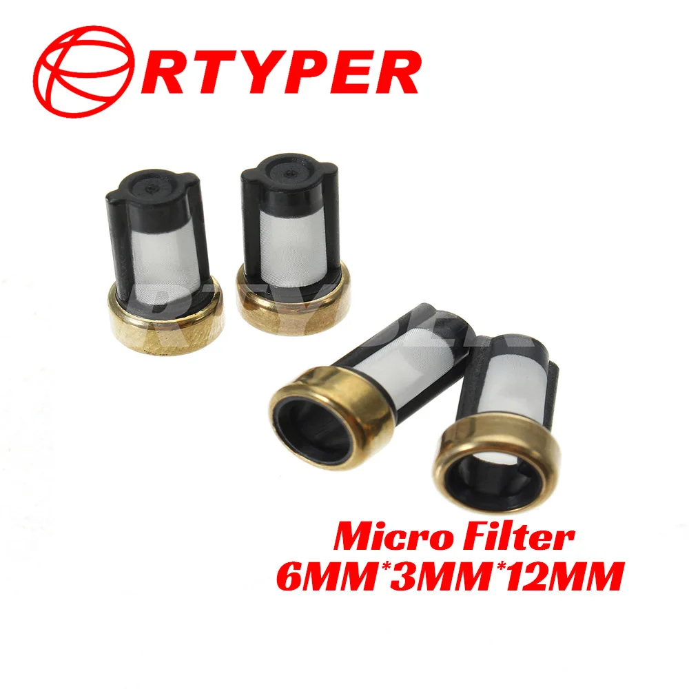 100 PCS Fuel Injector 195500-2030 195500-2110 Micro Filter 11001 For Mazda 929 Ford Festiva Mitsubishi Eagle