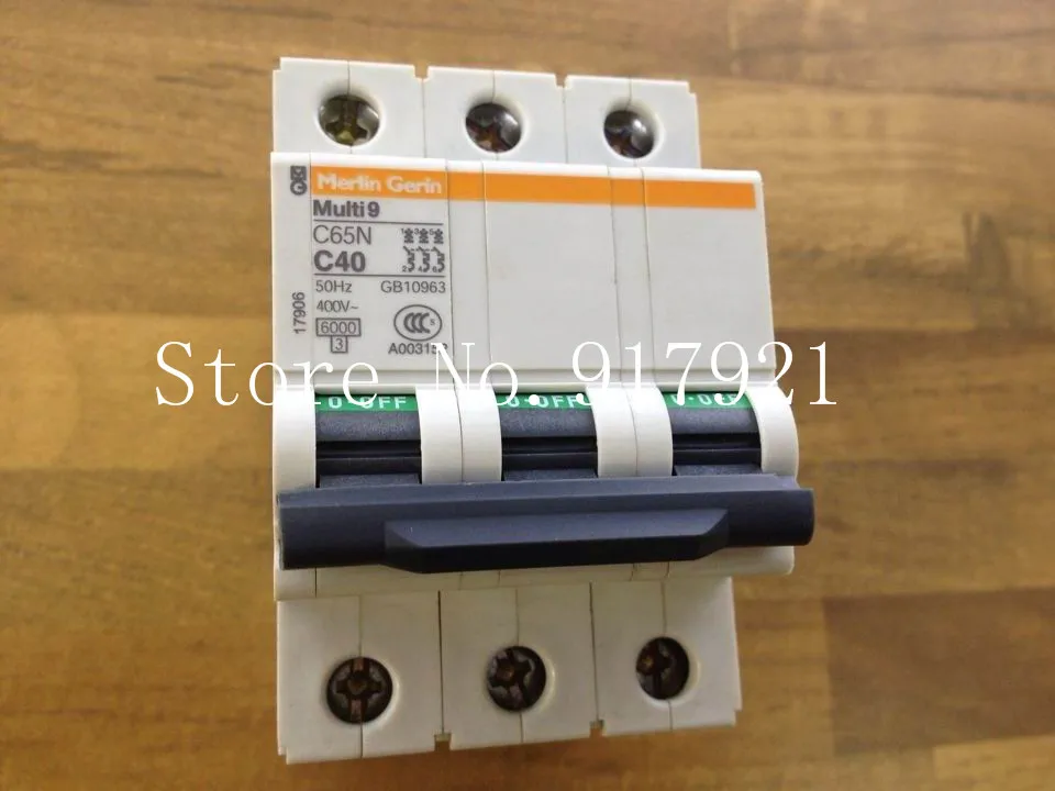 [ZOB] original C65N breaker C40 3P40A 17906 GENUINE NEW  --5pcs/lot