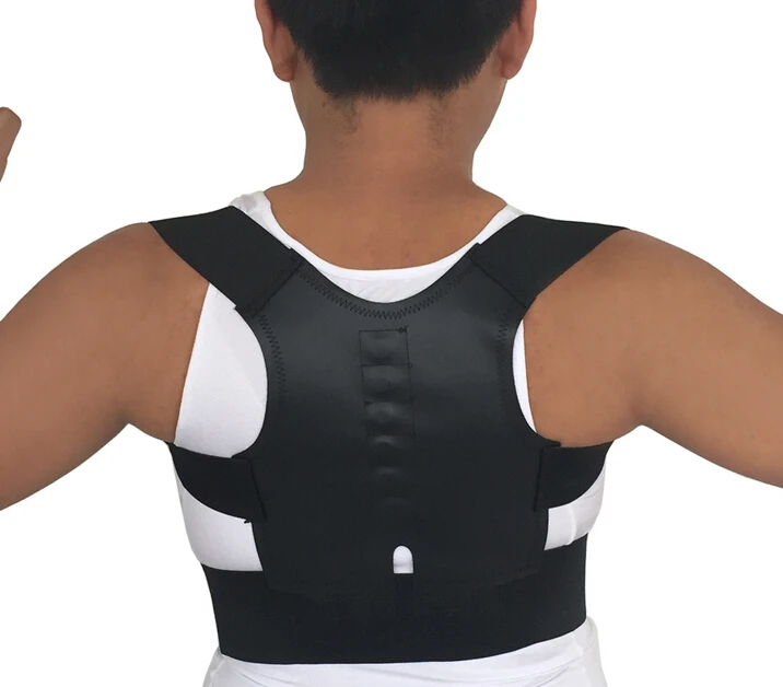 NEW Magnet Posture Back Shoulder Corrector Support Brace Magnetic Therapy Belt Therapy Adjustable Free Shipping