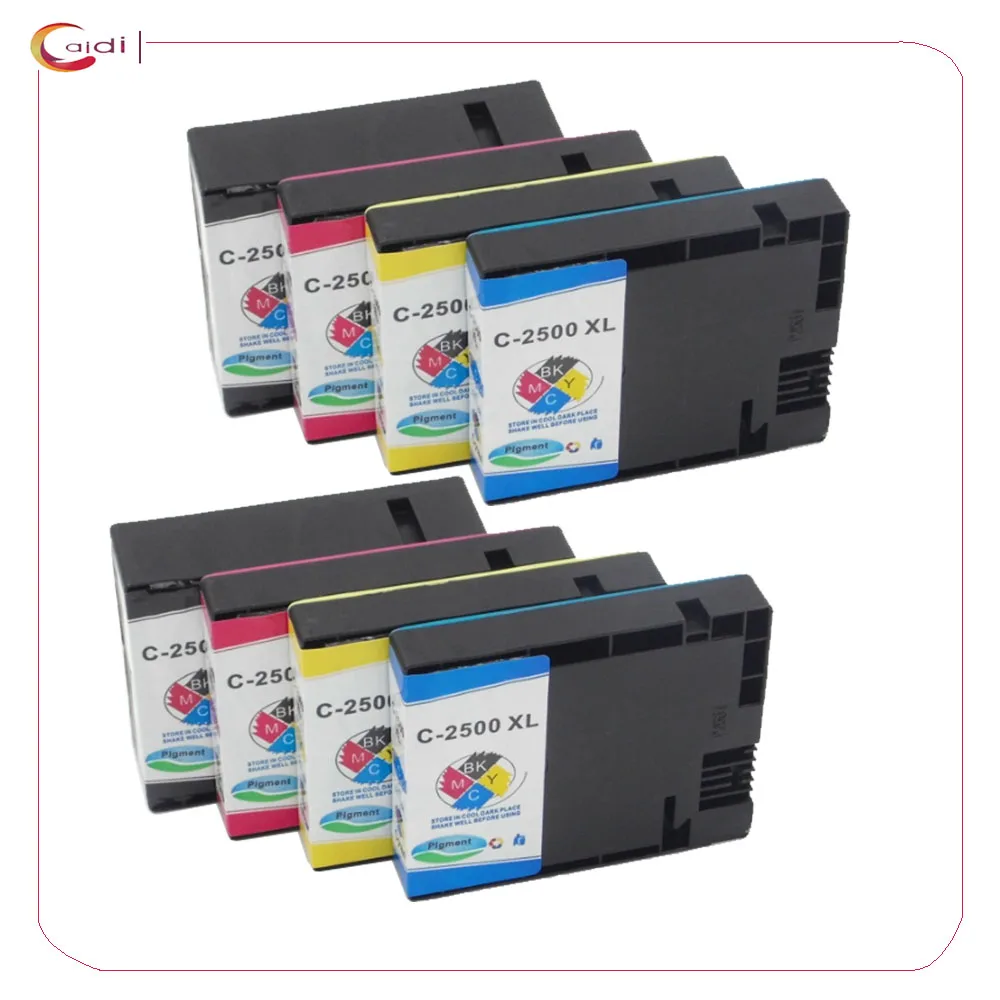 

8pcs Compatible Canon ink cartridge PGI-2500XL PGI-2500 for MAXIFY IB4050 MB5050 MB5350 printer