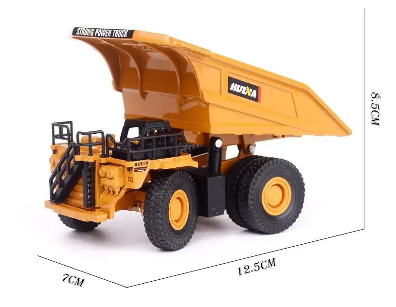 high simulation alloy engineering vehicle model,1:60 alloy static die-cast mining truck model,strong power truck,free shipping