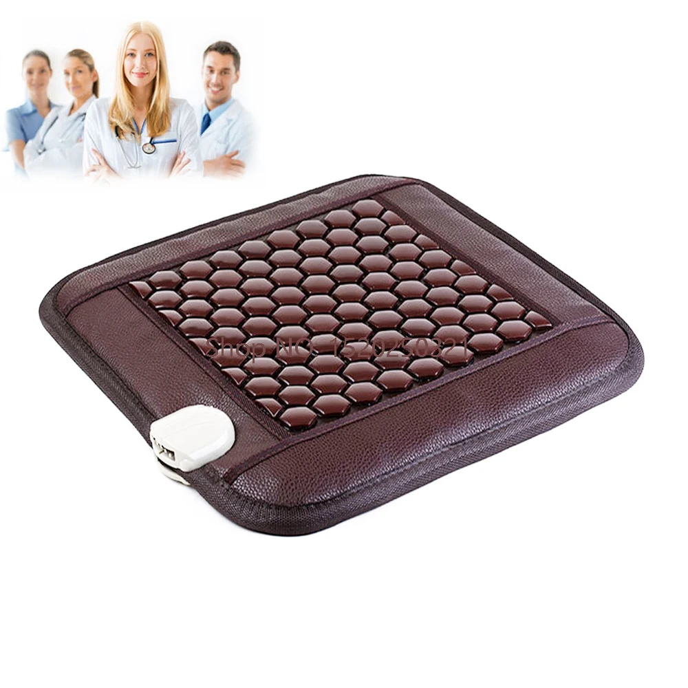 Pop Relax health cushion jade tourmaline electric heating pad to relieve pain treatment prostate stone heating physiotherapy pad