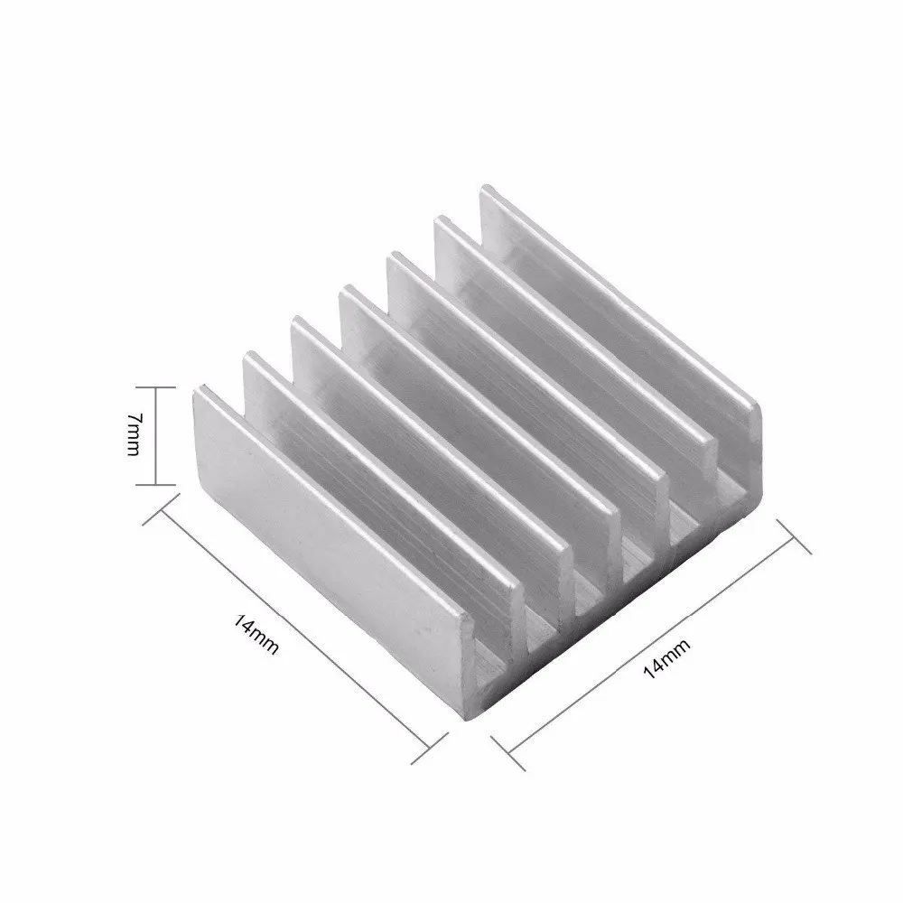 Pour Raspberry Pi 4 B Brushless Ventilateur De Refroidissement DC 5V avec 3 Pcs En Aluminium Dissipateurs pour Raspberry Pi 4B/3b, 2b, Pi Modèle