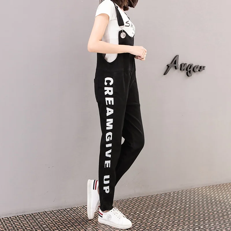 Summer Rompers Womens Jumpsuit Sexy Ladies Casual Sleeveless Long Playsuits Trousers Loose Black Overalls DD1865