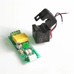 PZEM004T New Version AC 80-260V 100A TTL Port Modbus-RTU Voltmeter Electric Power Monitor Volt Amp Kwh Energy with Split CT