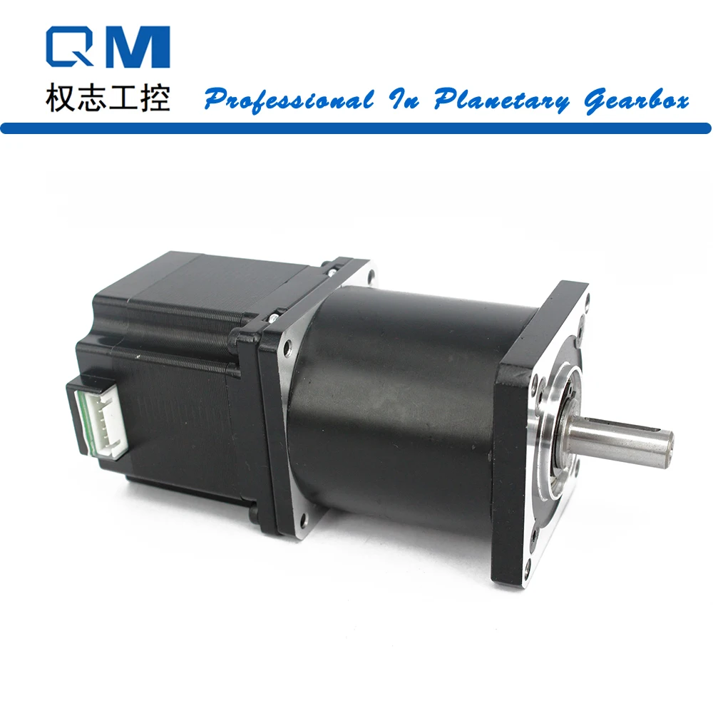 Nema 23 L=54mm 3.0A Gear Stepper Motor Planetary Gearbox 25Arcmin Ratio 40:1 CNC Robot Pump