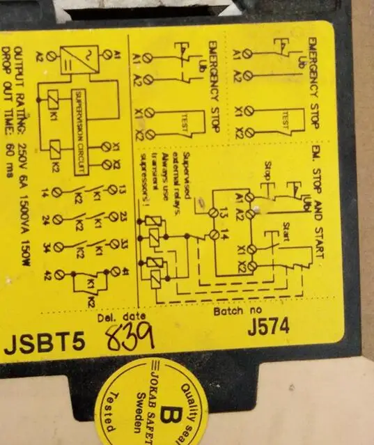 

New original relay JSBT5 AC/DC24V