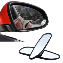 1 Pair YASOKRO Blind Spot Mirror Wide Angle Mirror Adjustable Convex Rear View Mirror Car mirror for All Universal Vehicles