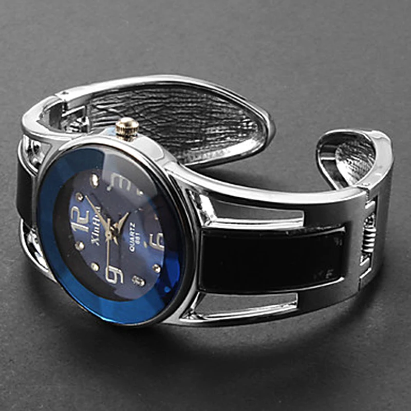 Women Watch XINHUA Stainless Steel Quartz Bangle Watches Fashion Elegant Hot Sale major wristwatch blue white pink black relojes