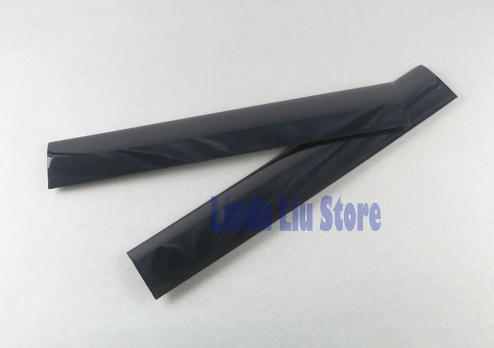 Peça de reparo para disco rígido hdd, capa preta, caixa frontal, esquerda e direita, painel frontal para ps3 slim CUH-4000 console