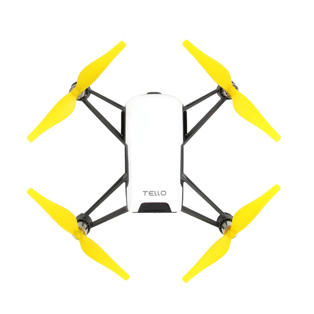สำหรับ DJI Tello ที่มีสีสันใบพัดใบพัด 2 คู่ Drone Quick เปลี่ยน Props อะไหล่ปีกกล้องสำหรับ DJI Tello drones