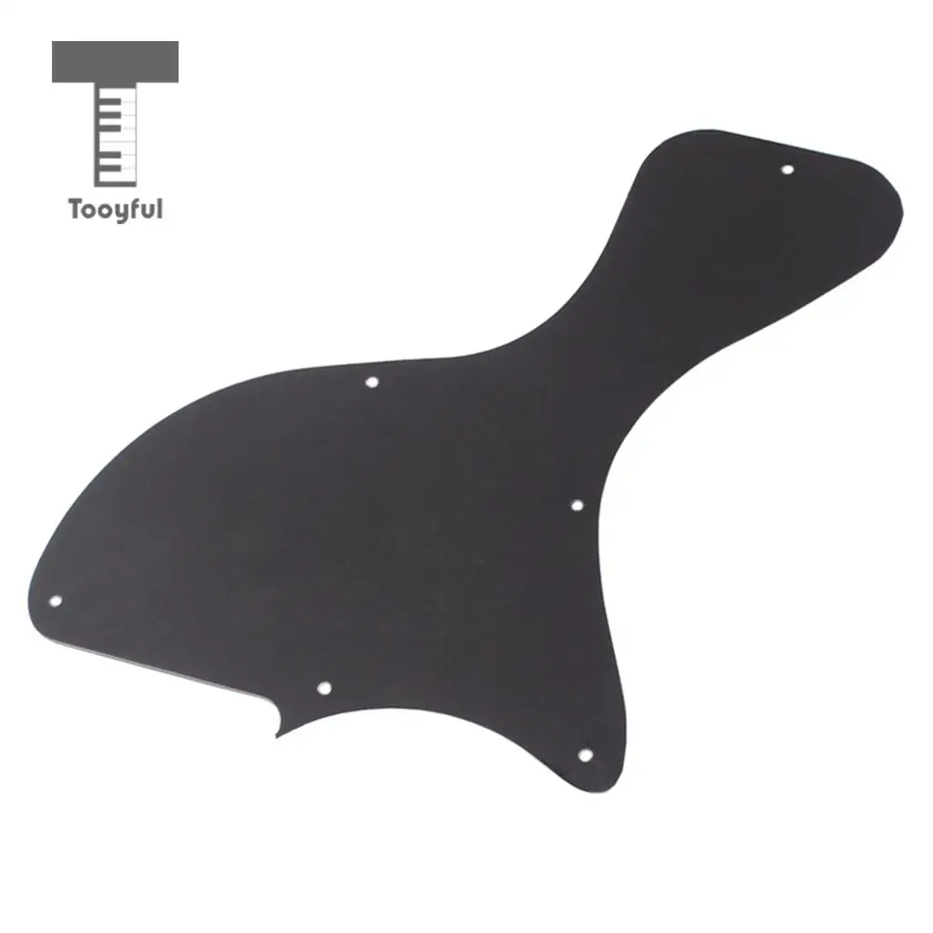 Tooyful 3Ply 6 Holes Guitar Pickguard Scratch Protector Plate for LP Gb Eiphone Electric Guitar