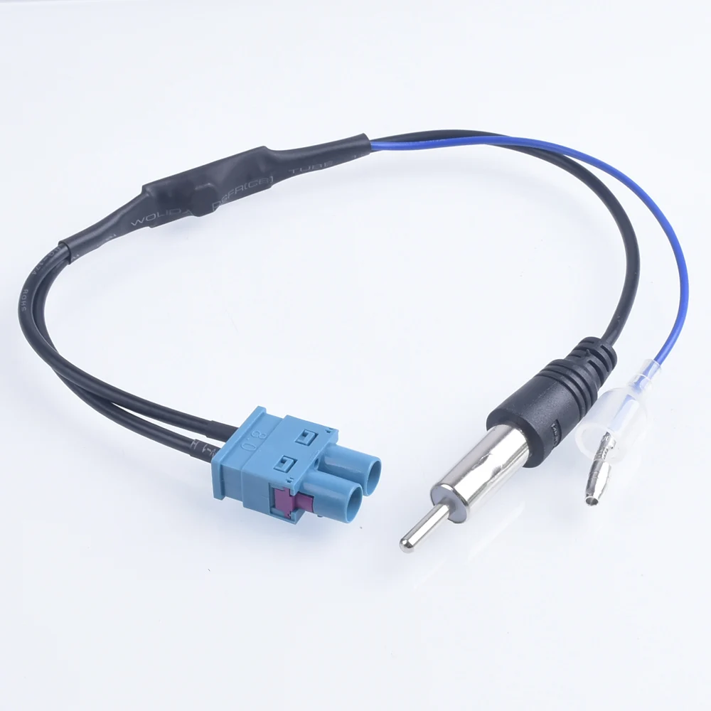 

Radio Adaptor Antenna amplifier Audio Cable Male Dual Fakra to Din Aerial Antenna Adaptor For audi for vw