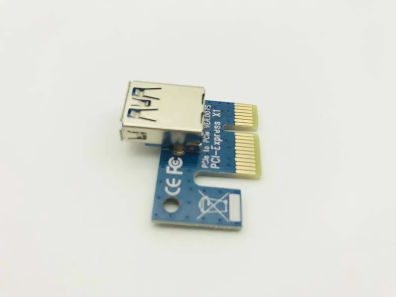 PCI-E 1X zu 16X Grafiken Verlängerung Kabel Bergbau Erweitert Linie USB 3.0 PCI Express Riser Karte für BTC Bergbau Dropshipping