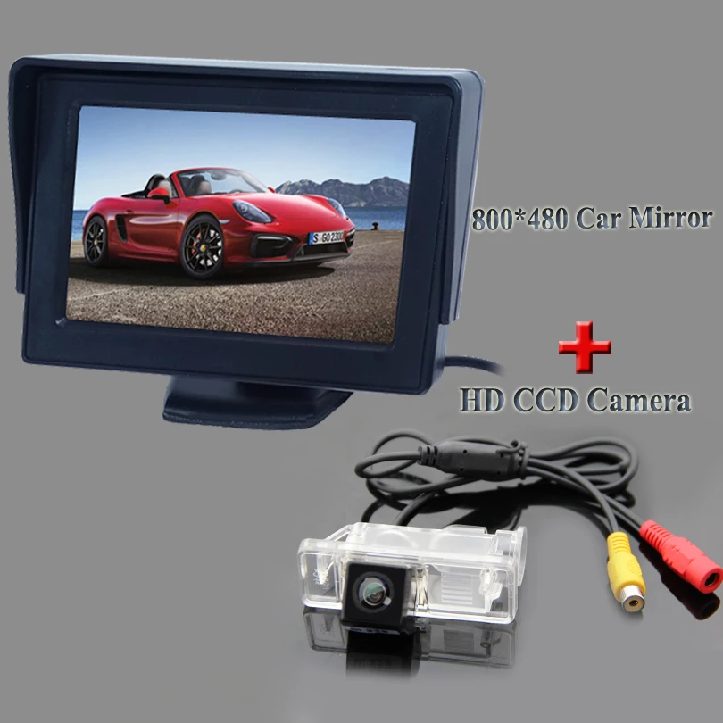 

4.3 inch car monitor mirror TFT LCD 800*480 + CCD HD Car rear view reverse parking camera For For Mercedes-Benz Vito Viano MPV