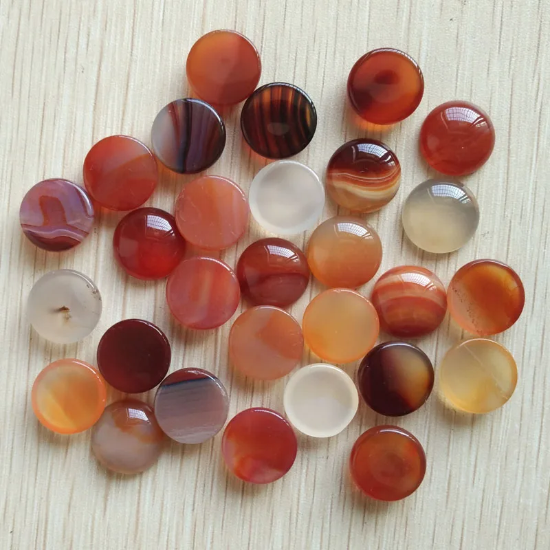 

Fashion high quality 16mm natural red onyx round CAB CABOCHON stone beads for jewelry Accessories wholesale 50pcs/lot free