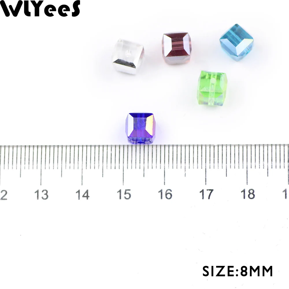 Картина 6: WLYeeS 7 мм Φ бусины 30 шт. шарики-разделители из австрийского Хрусталя свободные бусины для изготовления ювелирных изделий ожерелий и аксессуаров «сделай сам»