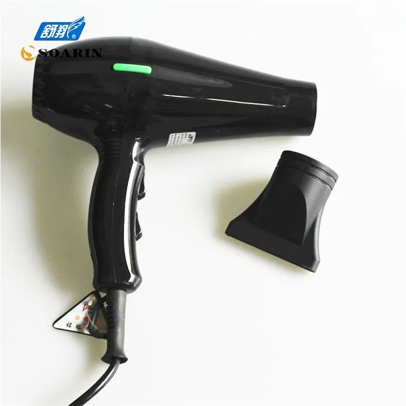 

SOARIN High Power Household Hair Dryer Black Termostato Secadora Hot/Cold Air Professional Hair Blower Professional Hairdryer