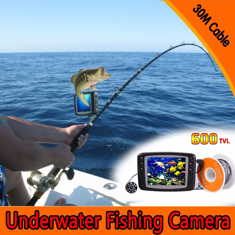 3.5 Inch  30M Water-Proof  camera, fishing camera AV Handheld Endoscope