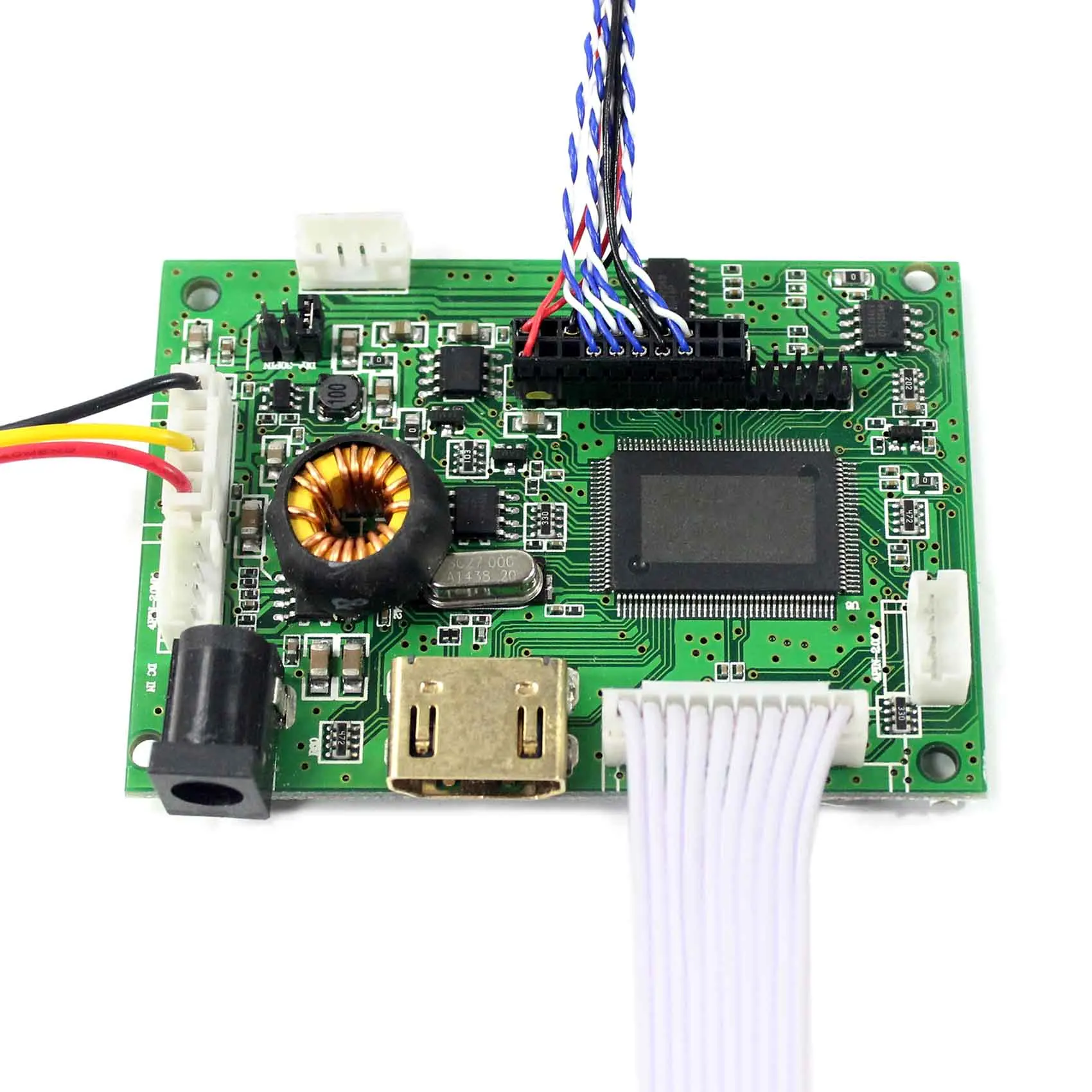 La placa LCD HD MI funciona para interfaz LVDS LCD de 12,1 pulgadas, 1024x768LTN121XJ-L02, LTN121XJ-L07, HT121X01-101, N121X5-L06