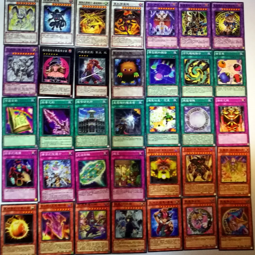 New 120PCS  Yu Gi Oh Game Cards Cartoon Yugioh Play Cards Japan Boy Girls Yu-Gi-Oh Cards Collection Fun Toys