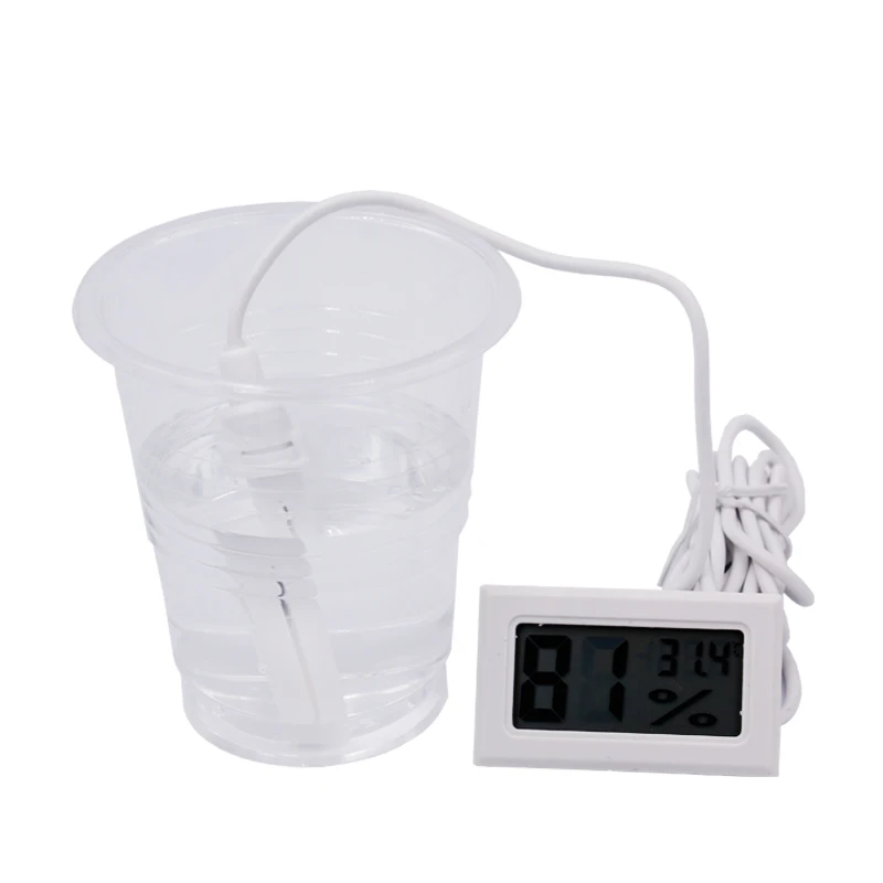 -50~70C 10%~99%RH LCD Digital Thermometer Hygrometer Tester Temperature Sensor Meter Humidity Gauge Detector 40% off