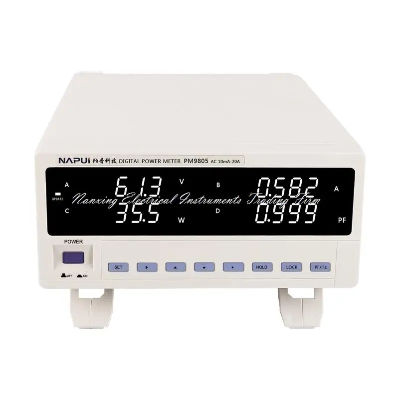 Fast arrival PM9805  NEW BRAND Bench TRMS ACVoltage Current Power Factor & Power Meter Analyzer Alarm Function   RS232