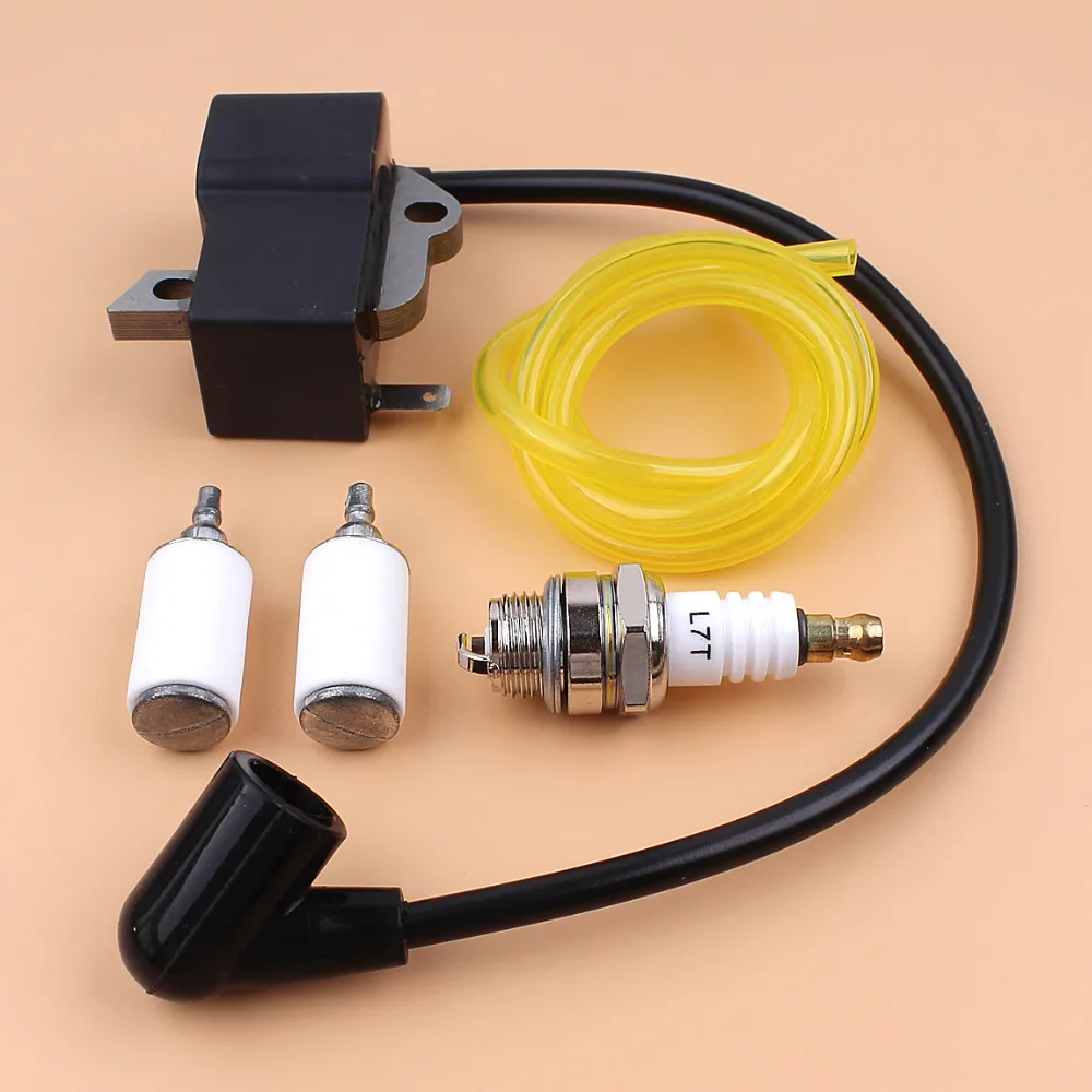 点火コイルスパークプラグ燃料フィルターラインキットハスクバーナ125e 125c 125l 125r 125RJ 128R 128LD 128C 128CDトリマー刈払機