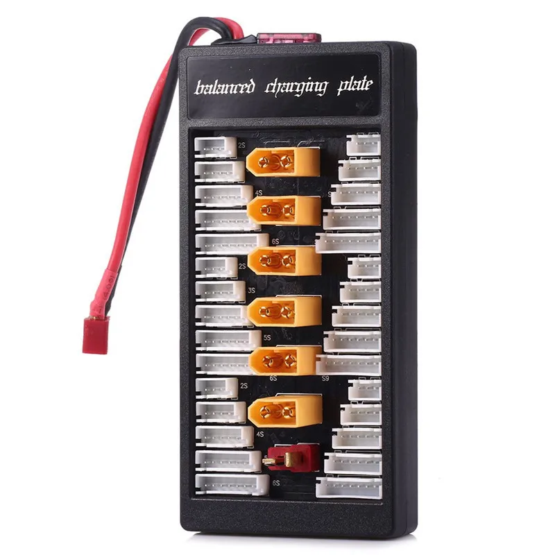 Parallel Charging Board Balance T Plug for Lipo 2S - 6S XT60 Battery Charger Line