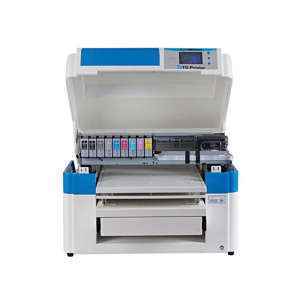 High Precision Digital Inkjet UV Flatbed Printer Cheap dtg Printer Price