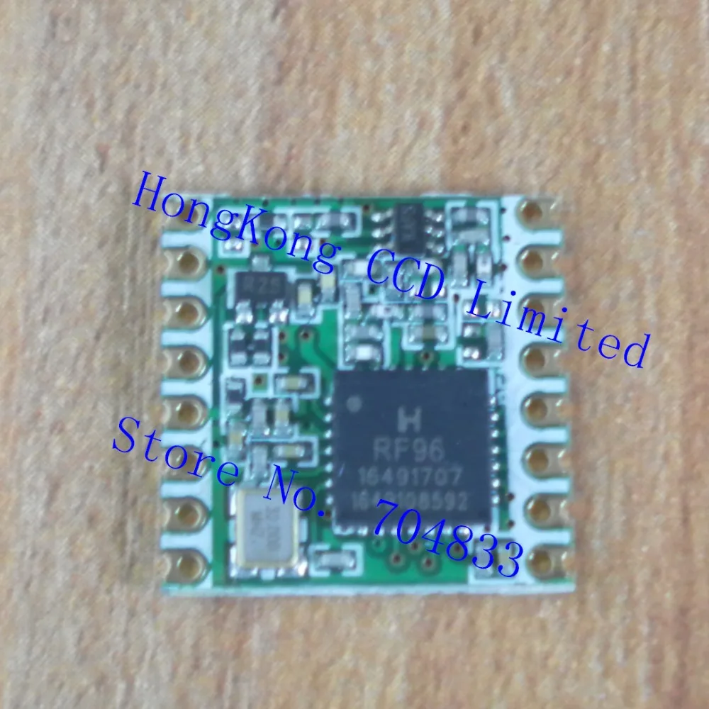 RFM95W 20dBm 100mW 868Mhz 915Mhz DSSS spread spectrum wireless transceiver module SPI SMD