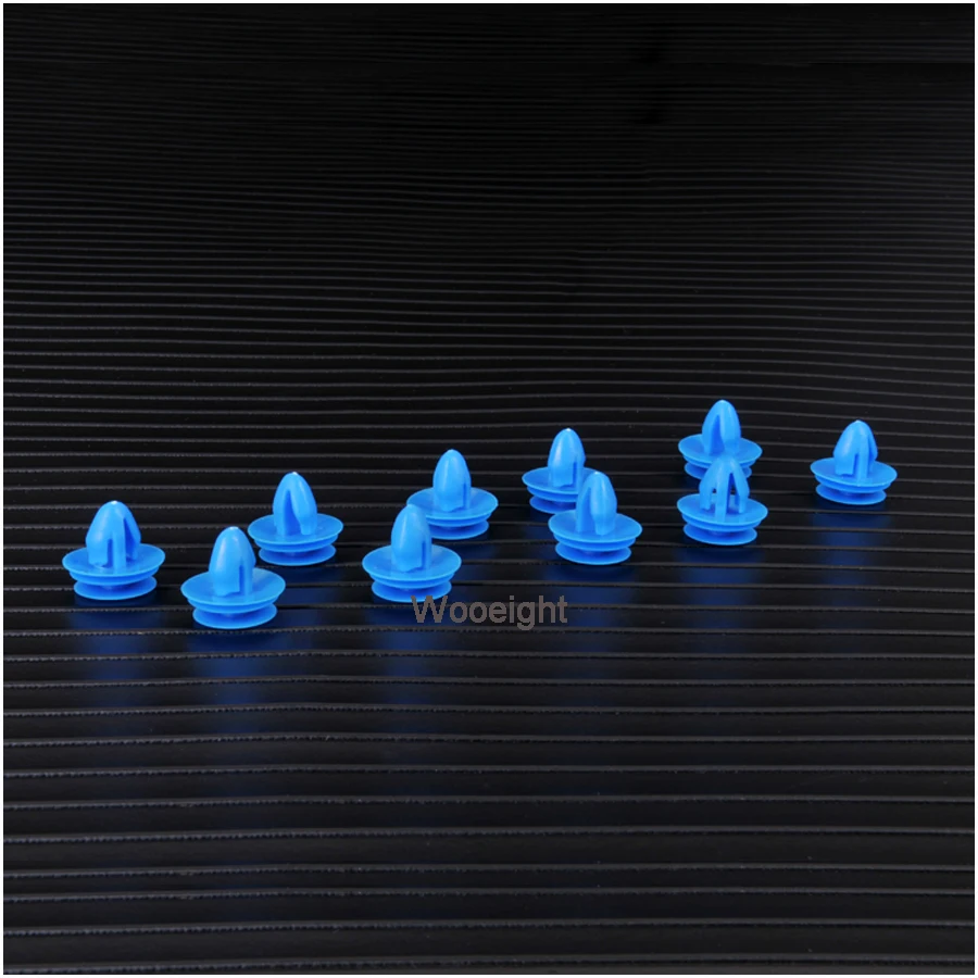 OEM 82315-27000 Blue Nylon Car Trim Panel Clip Fastener Rivet Clips For Hyundai Elantra Tucson Kia Sportage Push-type Retainer