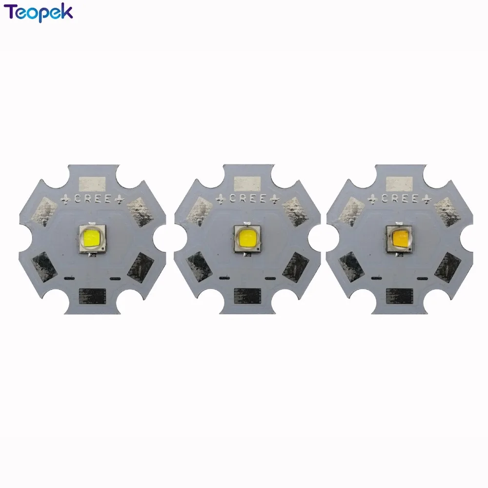 

10PCS XPG2 Led XP-G2 5W LED Emitter Cool White Warm White Neutral White 8/12/14/16/20mm PCB For Flashlight/spotlight/Bulb