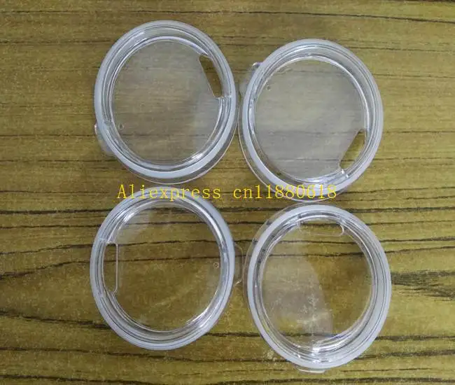 

500pcs/lot Fast shipping 20oz 24 oz 30 oz Clear plastic cup lid Spillproof Cups Lids cover For cup