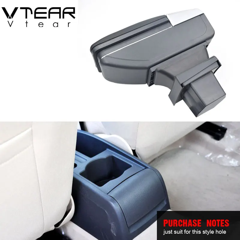 Vtear For Skoda Octavia A5 fl Yeti armrest car central storage box interior car-styling decoration Auto accessories parts 2008