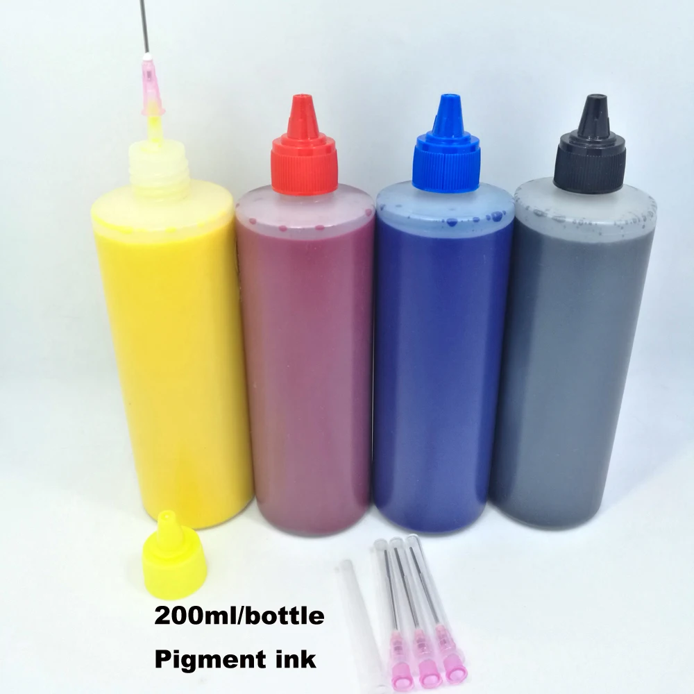 

YOTAT 4*200ml/bottle Universal Refill Pigment Ink For Brother For CANON For Epson For HP Printer All Inkjet Printer