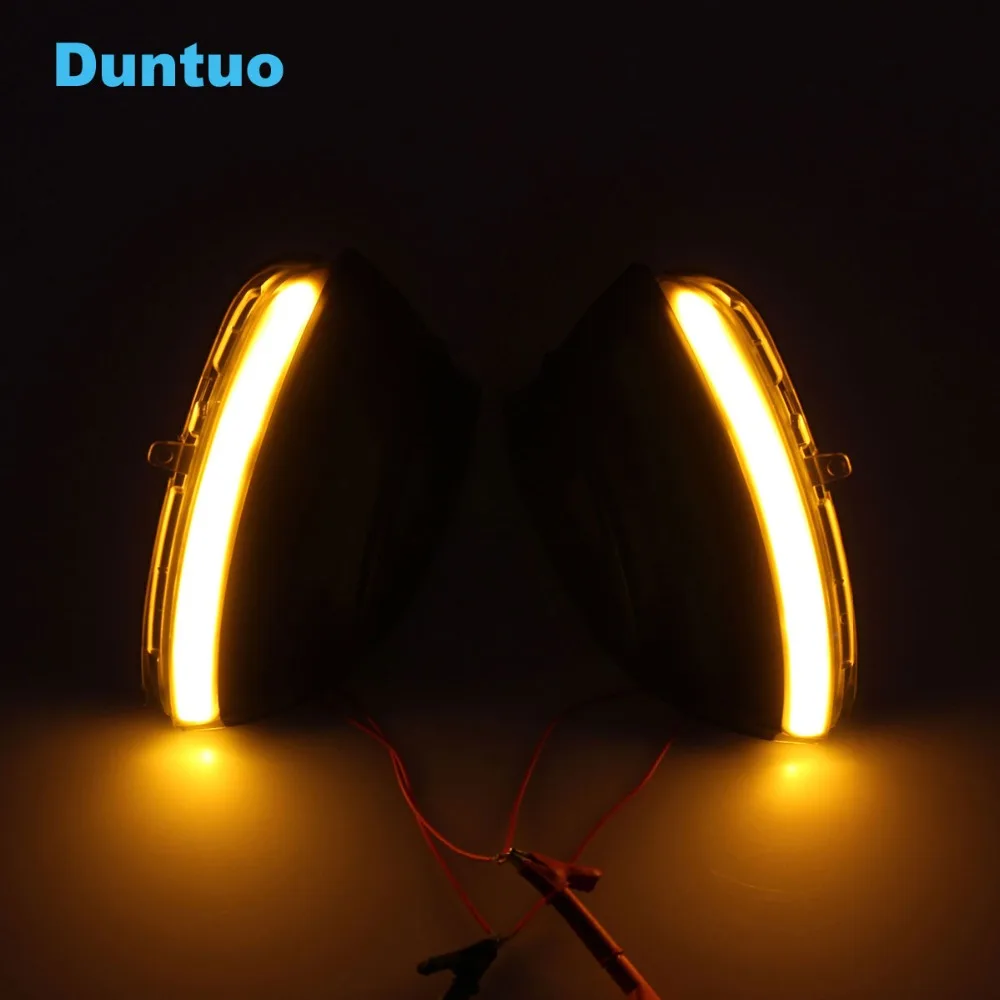 Turn Signal Lamp LED Sequential Flowing Rearview Mirror Revolving Dynamic Light For Volkswagen Scirocco Passat Je-tta Beetle EOS