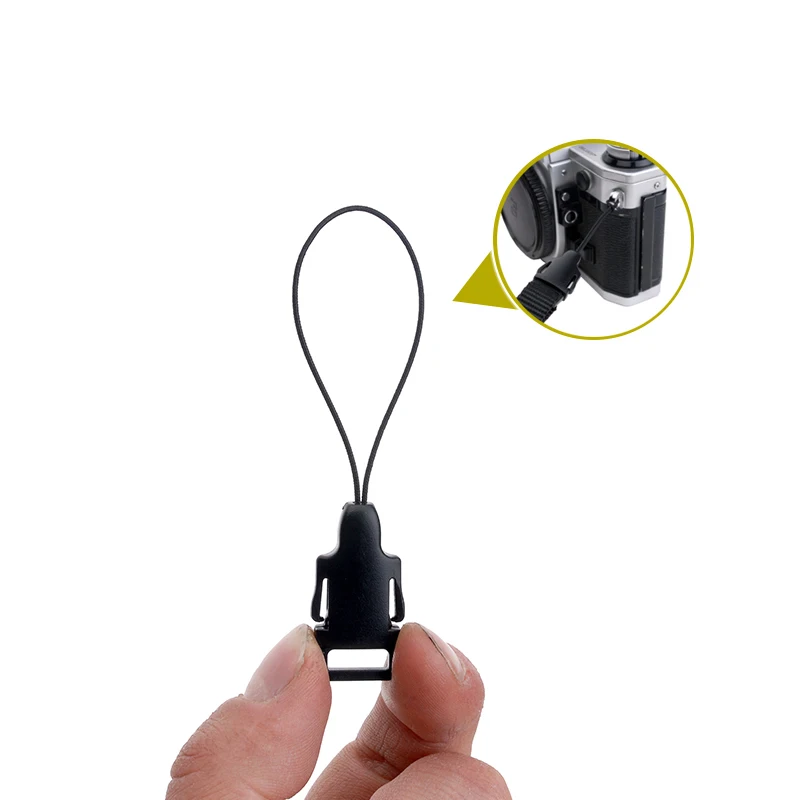 Adaptador de câmera, corda de ombro para pescoço, parceiro clipe para canon nikon sony panasonic micro fivela de alça única