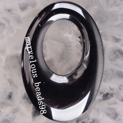 Fashion Jewelry Black Non-Magnetic Hematite Pendant Bead SMC1889