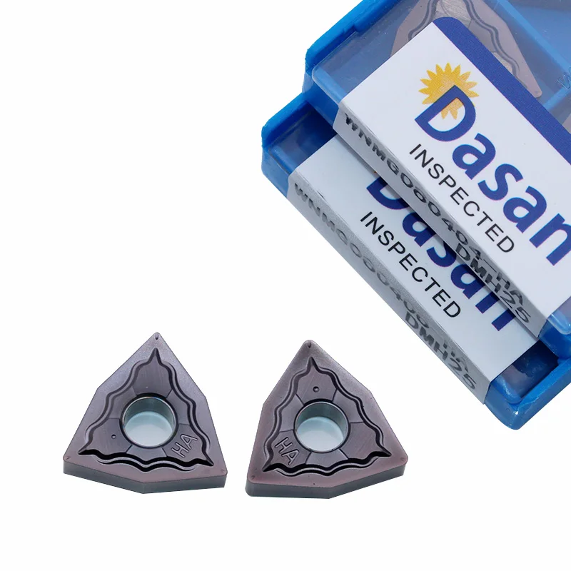 10 Pcs WNMG080404 Ha Carbide Sisipan Wnmg 080408 Berkualitas Tinggi Pisau Bubut CNC Alat Eksternal Turning Alat untuk Semi Finishing