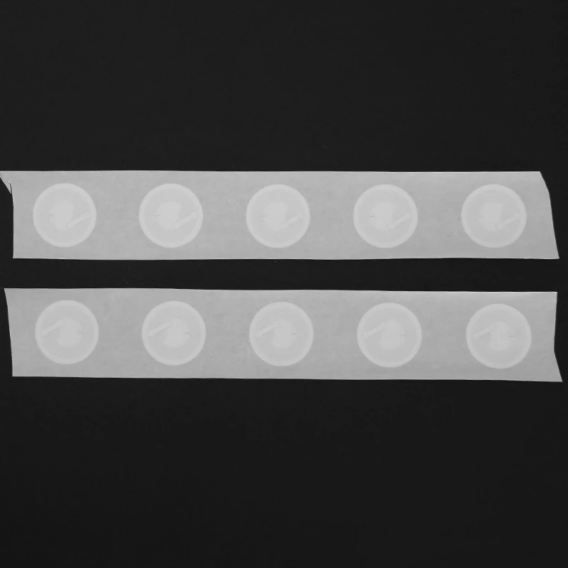 10 Pcs NTAG215 NFC TAG Sticker Key Patrol Label RFID Tag For Access Control Card